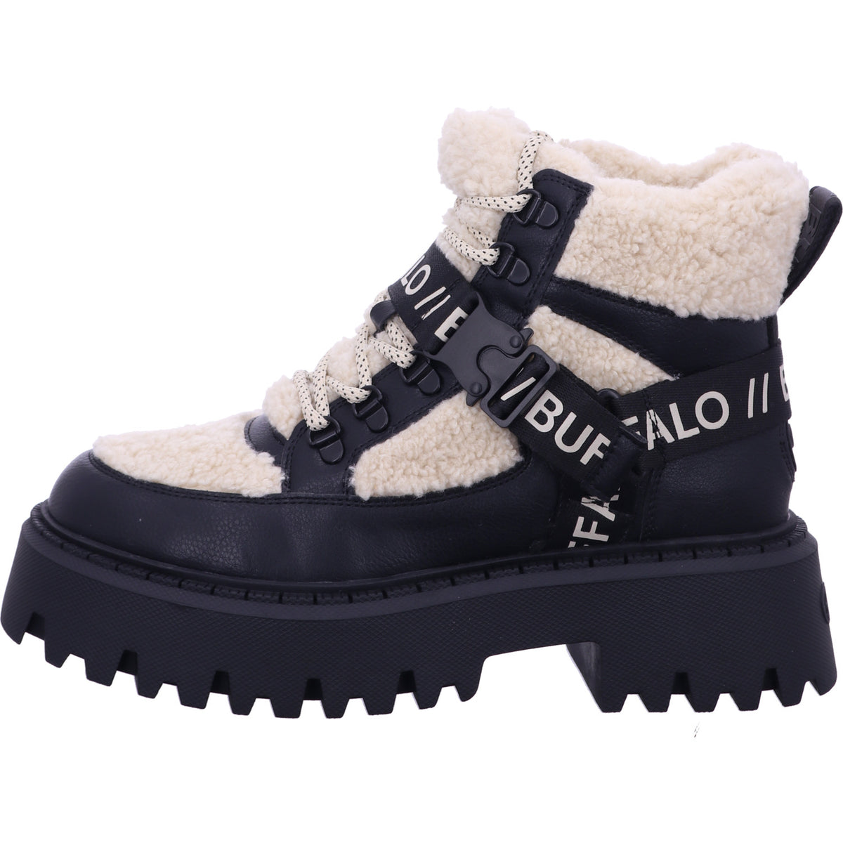 Buffalo Boot PD00018593 ASPEN COM MID WARM in Schwarz