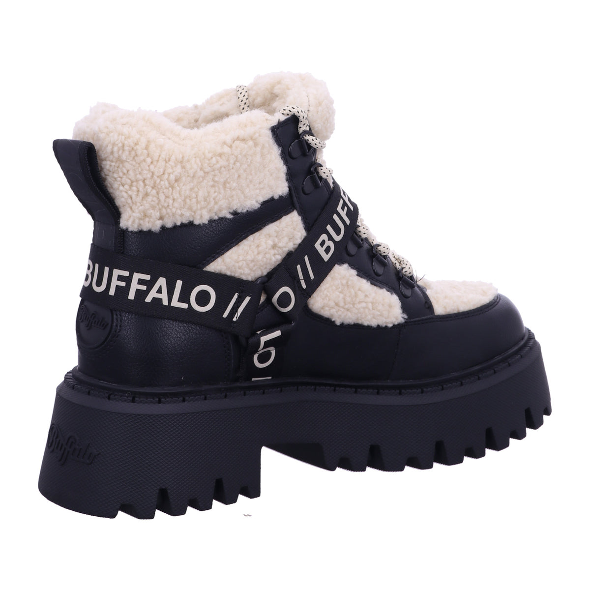 Buffalo Boot PD00018593 ASPEN COM MID WARM in Schwarz