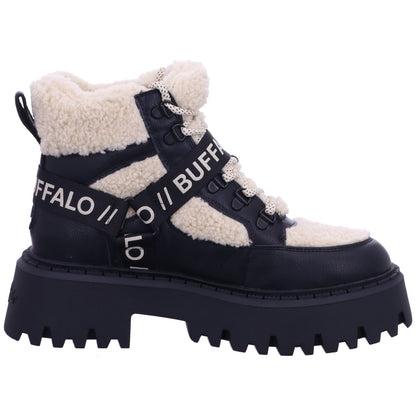 Buffalo Boot PD00018593 ASPEN COM MID WARM in Schwarz