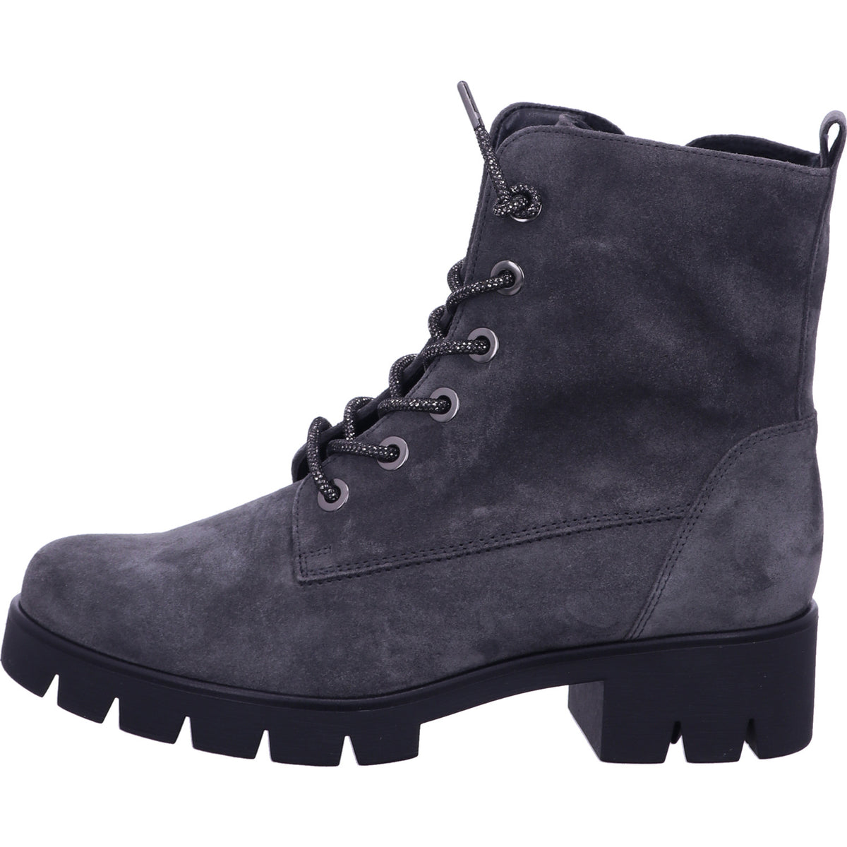 Gabor Boot 8018 02 Schnürstiefeletten in Grau