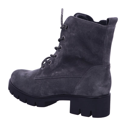Gabor Boot 8018 02 Schnürstiefeletten in Grau
