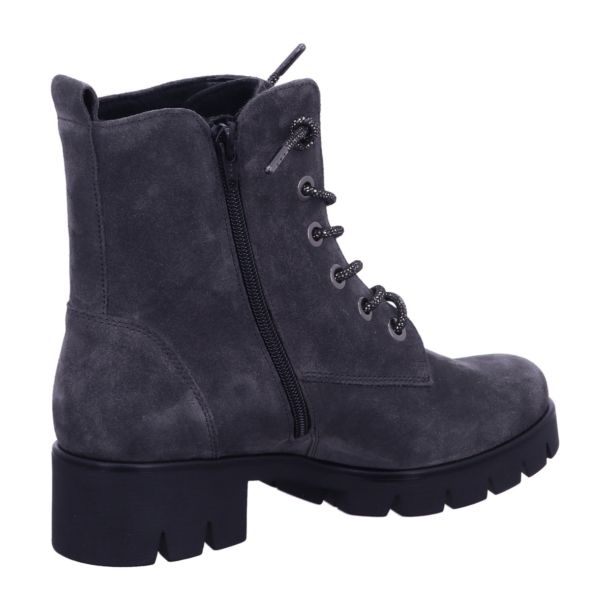 Gabor Boot 8018 02 Schnürstiefeletten in Grau