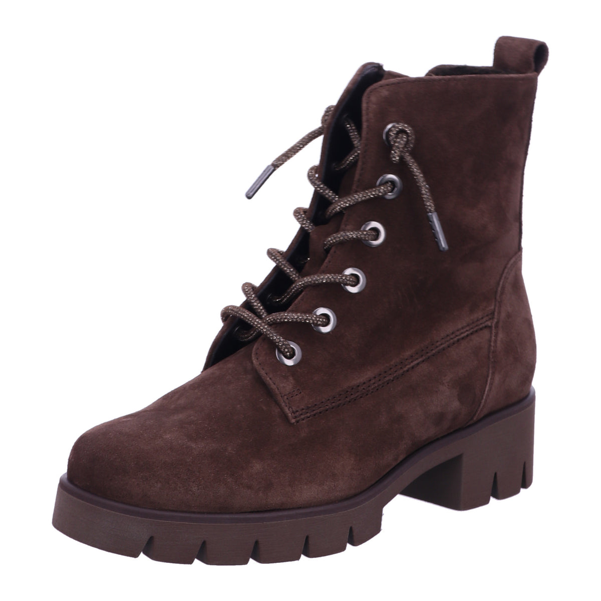 Gabor Boot 8018 02 Schnürstiefeletten F in Braun