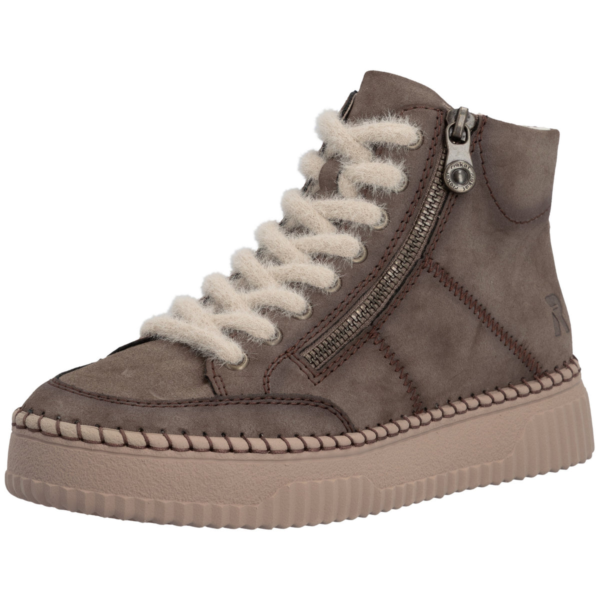 Rieker Boot N9901  in Braun