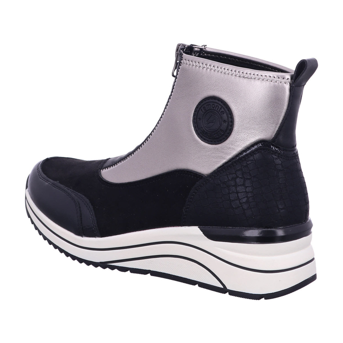 Remonte Boot D0T78  in Schwarz