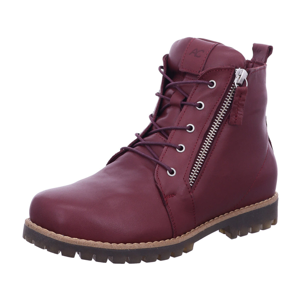 Andrea Conti Boot 0346064 Da.- Schnürer in Rot