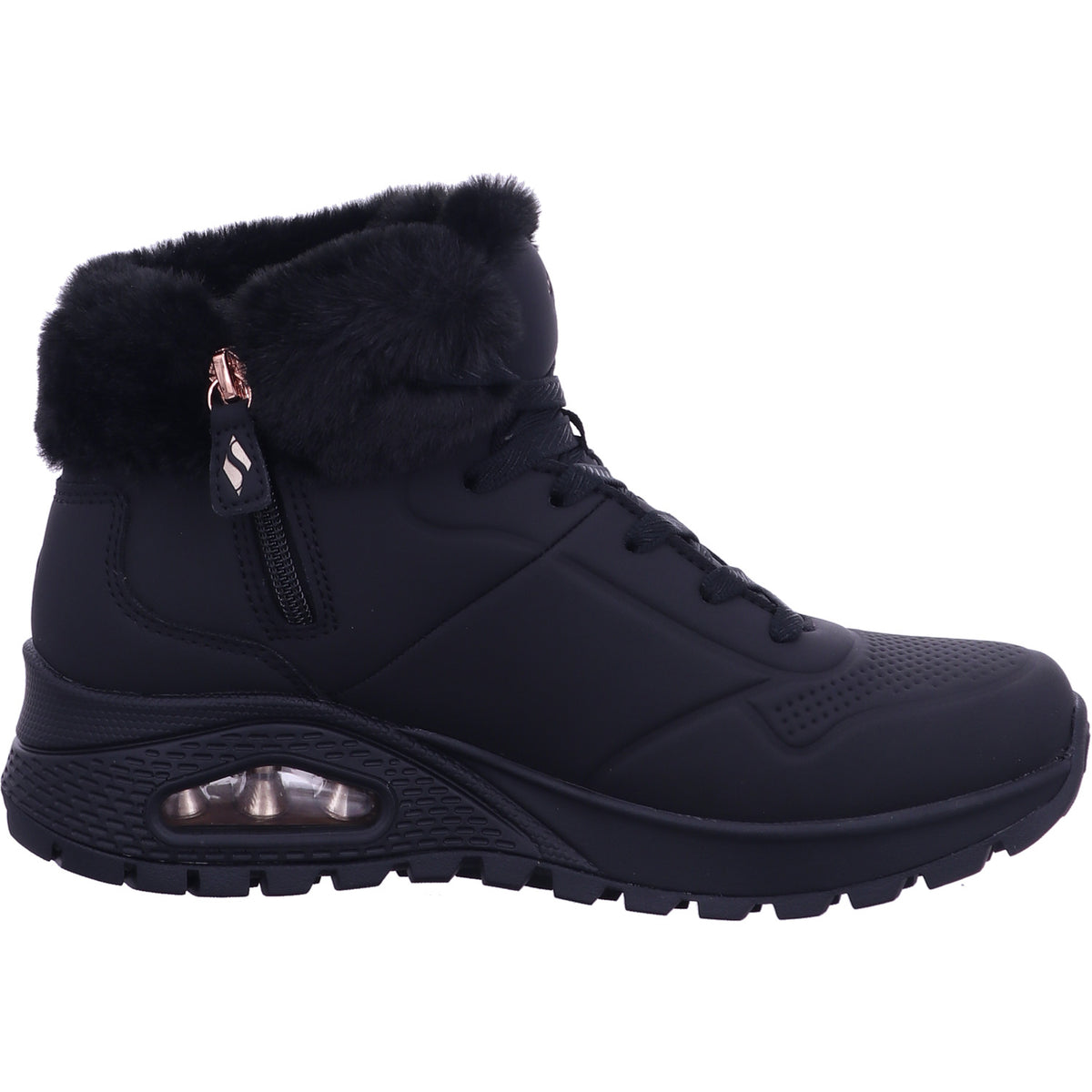 Skechers Winterschuh 190285 UNO RUGGED - ARCTIC AVENUE in Schwarz