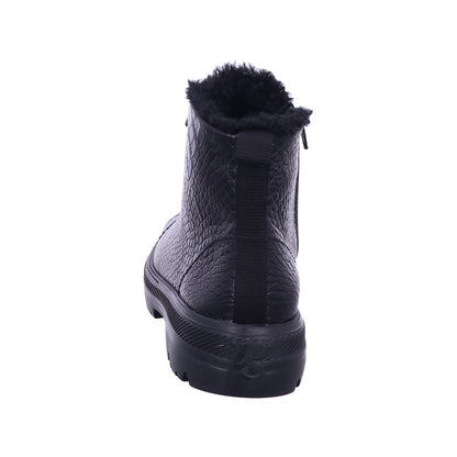 Paul Green Winterschuh 5287 0078-5287-078/Schnürstiefelette in Schwarz