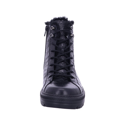 Paul Green Winterschuh 5287 0078-5287-078/Schnürstiefelette in Schwarz