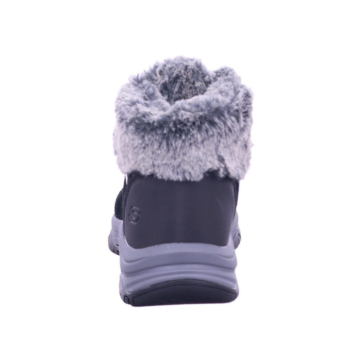 Skechers Winterschuh 167178 Lace Up Faux Fur Cuff Boot W/ in Schwarz