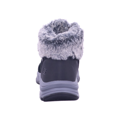 Skechers Winterschuh 167178 Lace Up Faux Fur Cuff Boot W/ in Schwarz
