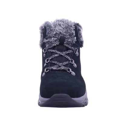Skechers Winterschuh 167178 Lace Up Faux Fur Cuff Boot W/ in Schwarz