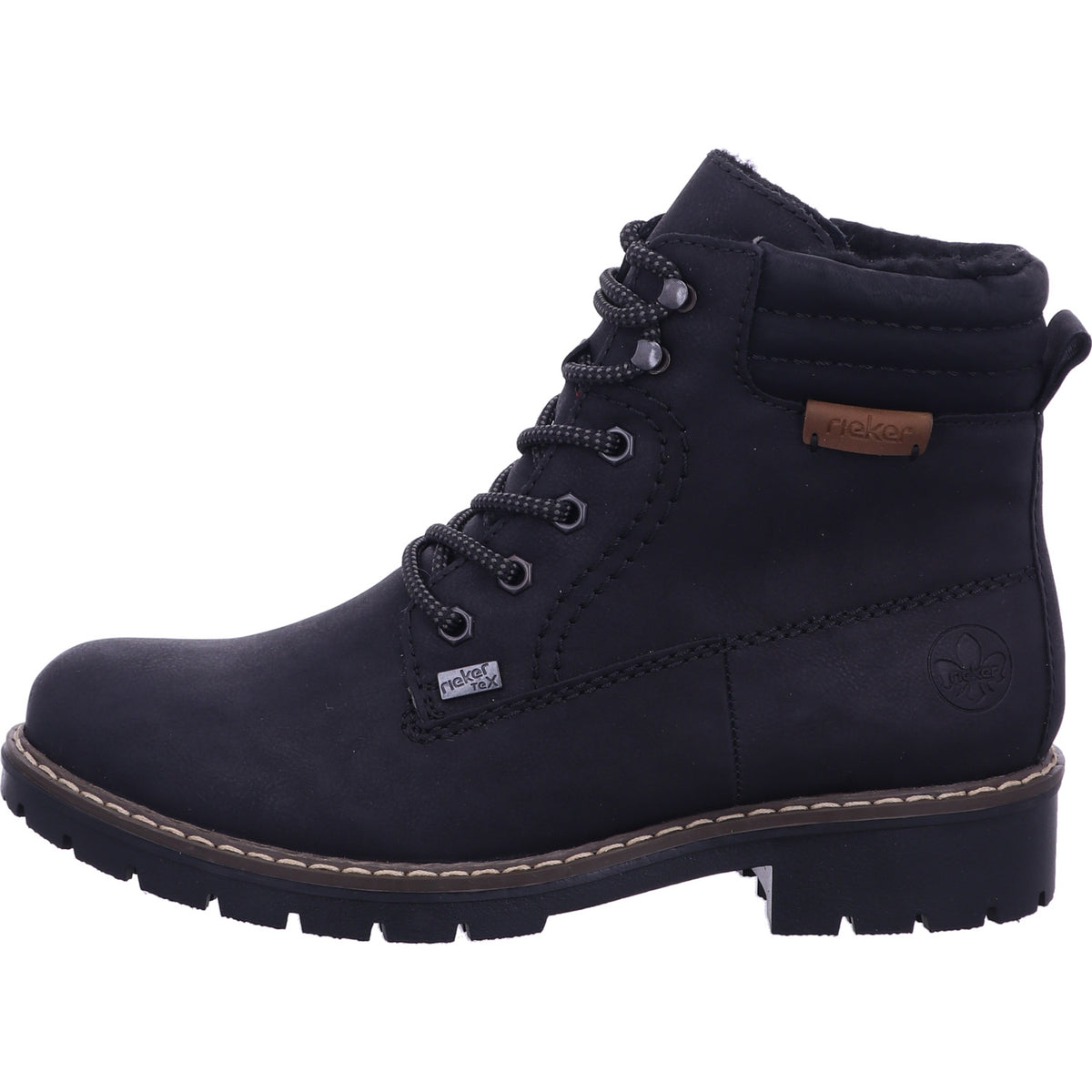 Rieker Winterschuh Y9125  in Schwarz