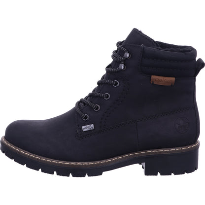 Rieker Winterschuh Y9125  in Schwarz