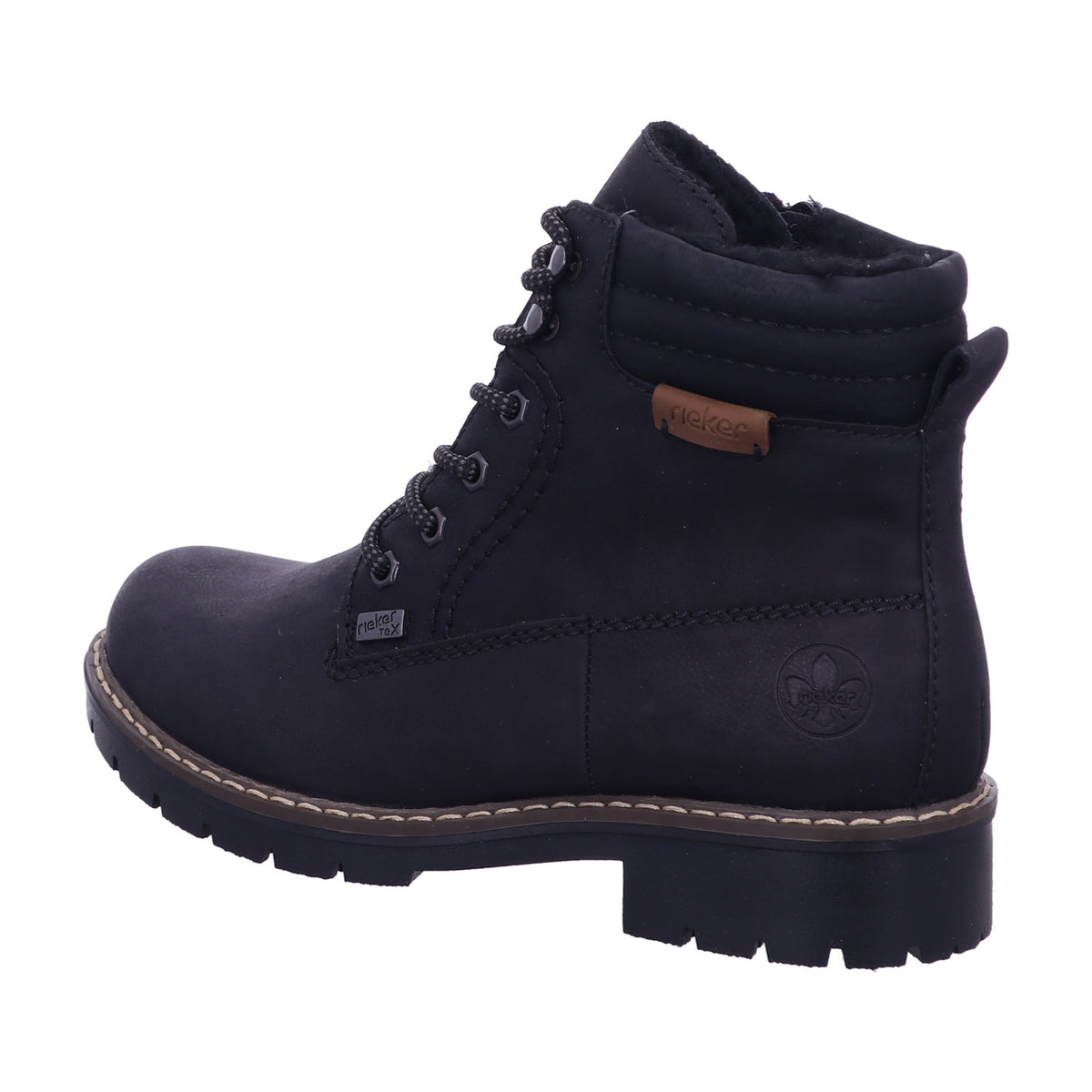 Rieker Winterschuh Y9125  in Schwarz
