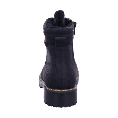 Rieker Winterschuh Y9125  in Schwarz