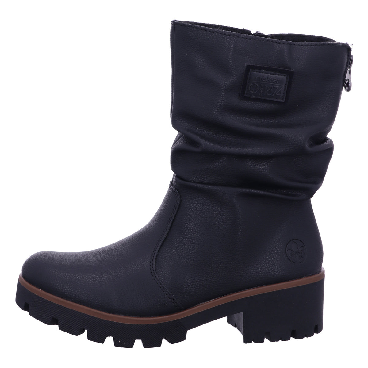 Rieker Winterschuh 79260 HWK Damen Stiefel in Schwarz