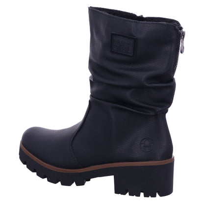 Rieker Winterschuh 79260 HWK Damen Stiefel in Schwarz