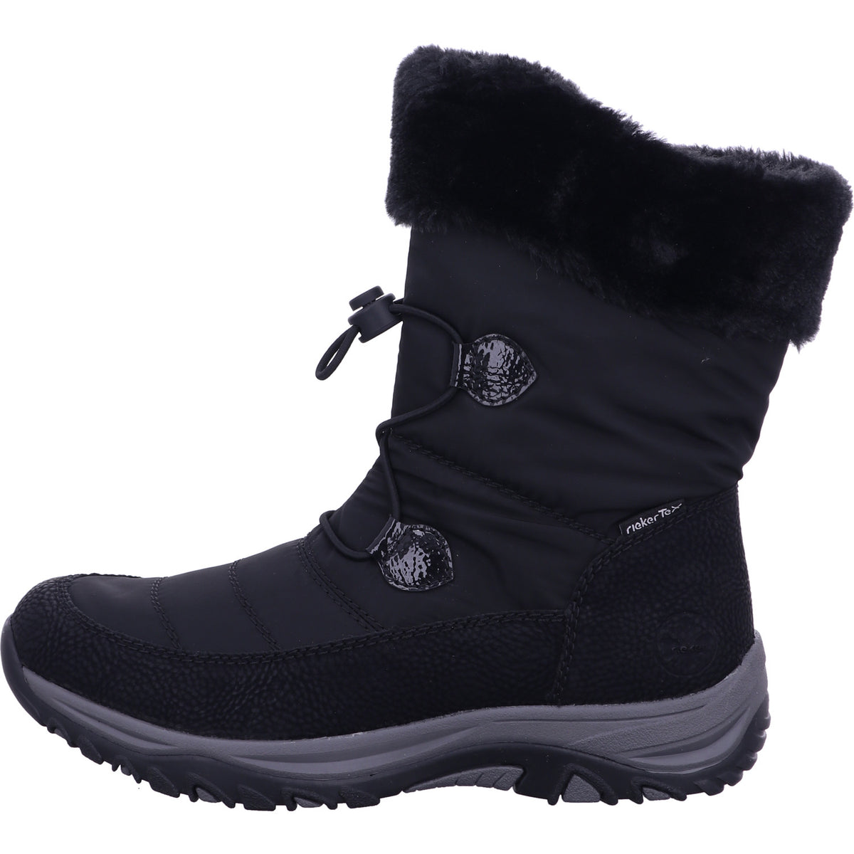 Rieker Winterschuh M9683  in Schwarz