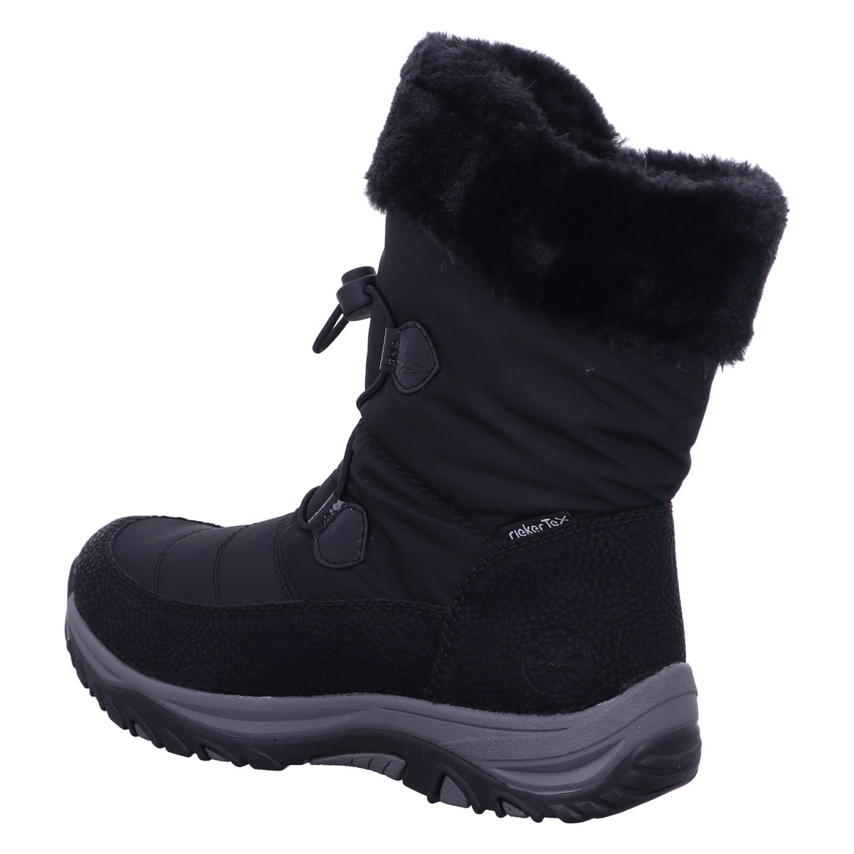 Rieker Winterschuh M9683  in Schwarz
