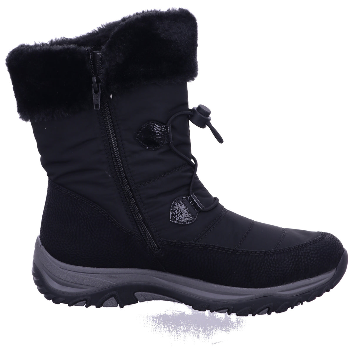Rieker Winterschuh M9683  in Schwarz