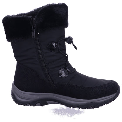 Rieker Winterschuh M9683  in Schwarz