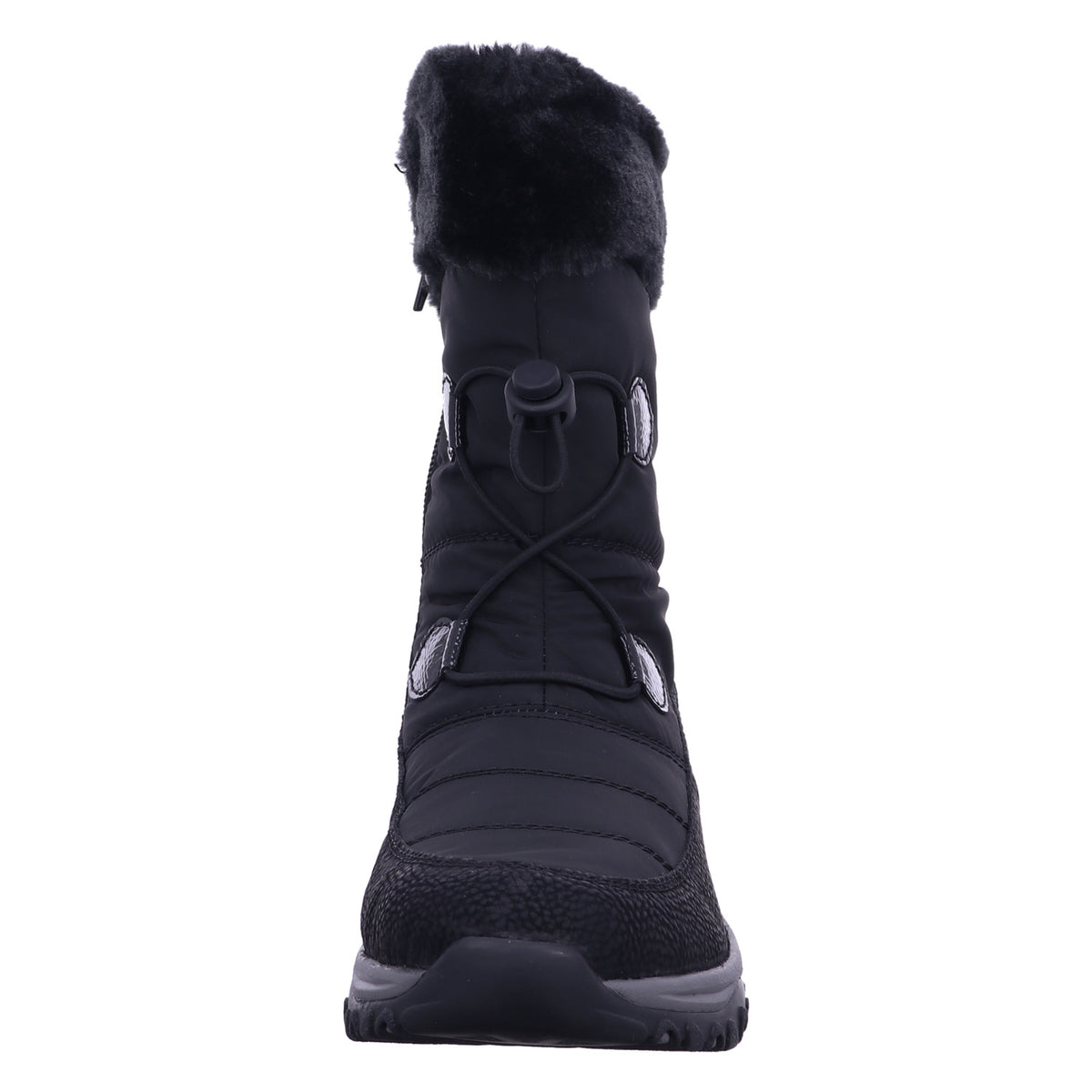 Rieker Winterschuh M9683  in Schwarz