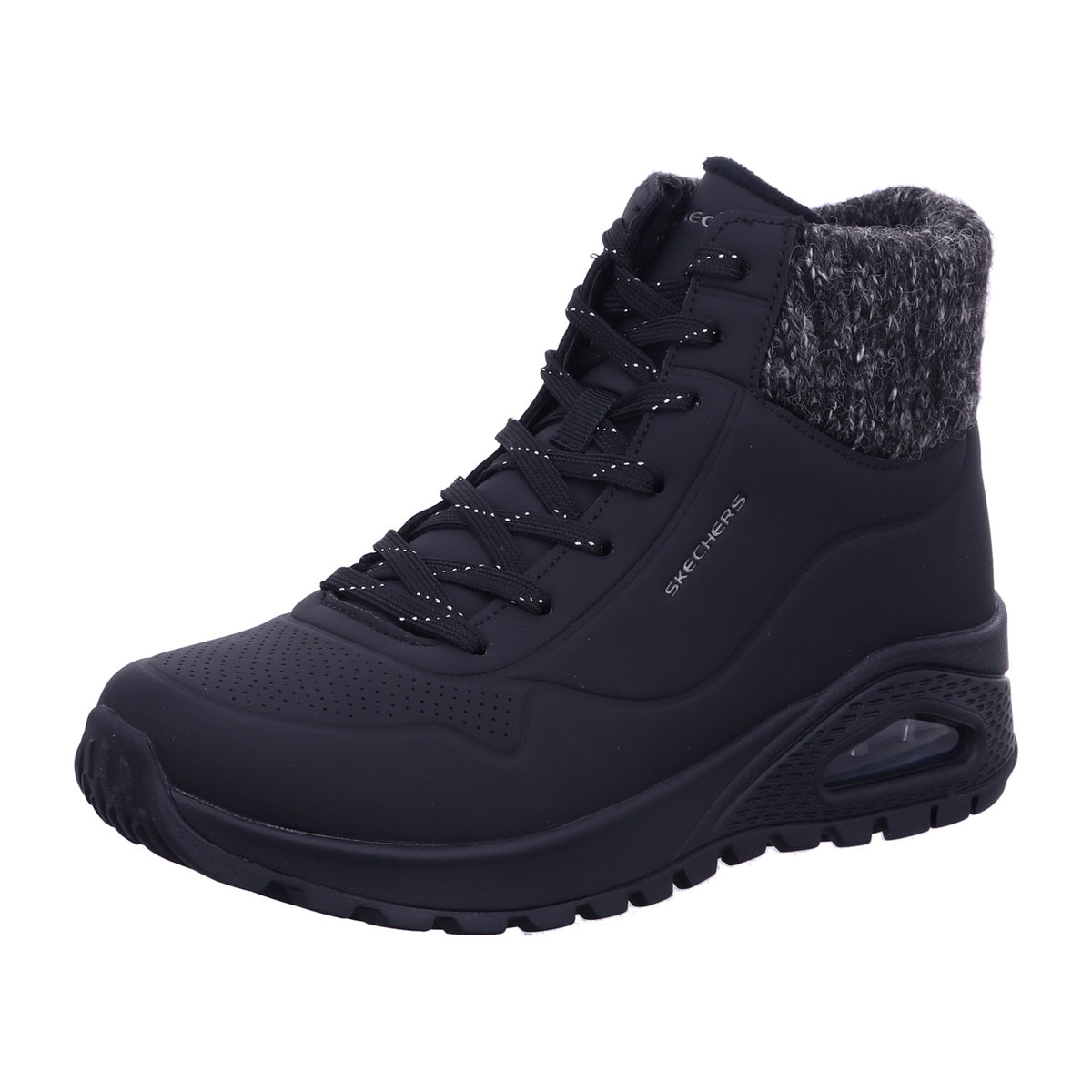 Skechers Winterschuh 167988 UNO RUGGED - DARLING DAZE in Schwarz