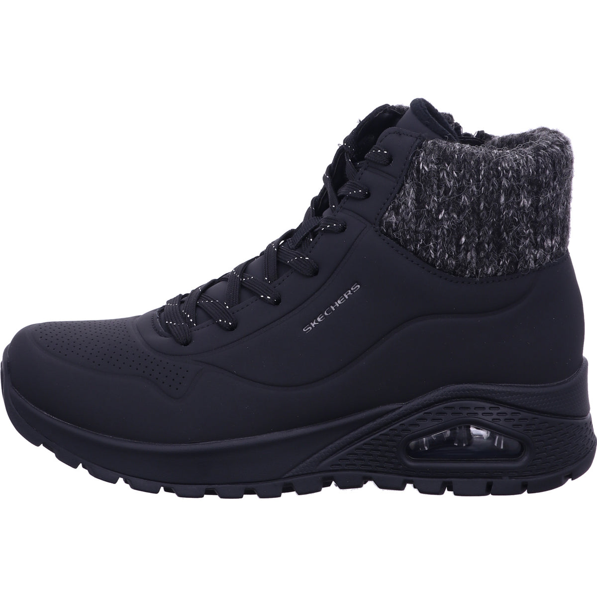 Skechers Winterschuh 167988 UNO RUGGED - DARLING DAZE in Schwarz