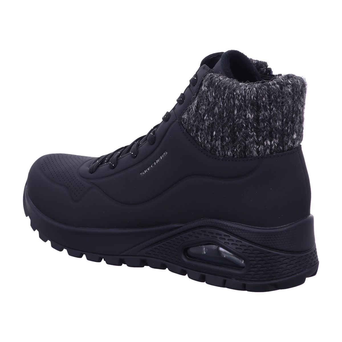 Skechers Winterschuh 167988 UNO RUGGED - DARLING DAZE in Schwarz