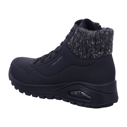 Skechers Winterschuh 167988 UNO RUGGED - DARLING DAZE in Schwarz
