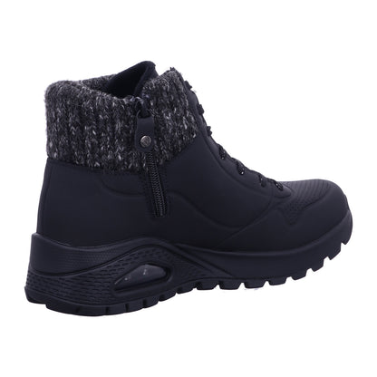 Skechers Winterschuh 167988 UNO RUGGED - DARLING DAZE in Schwarz