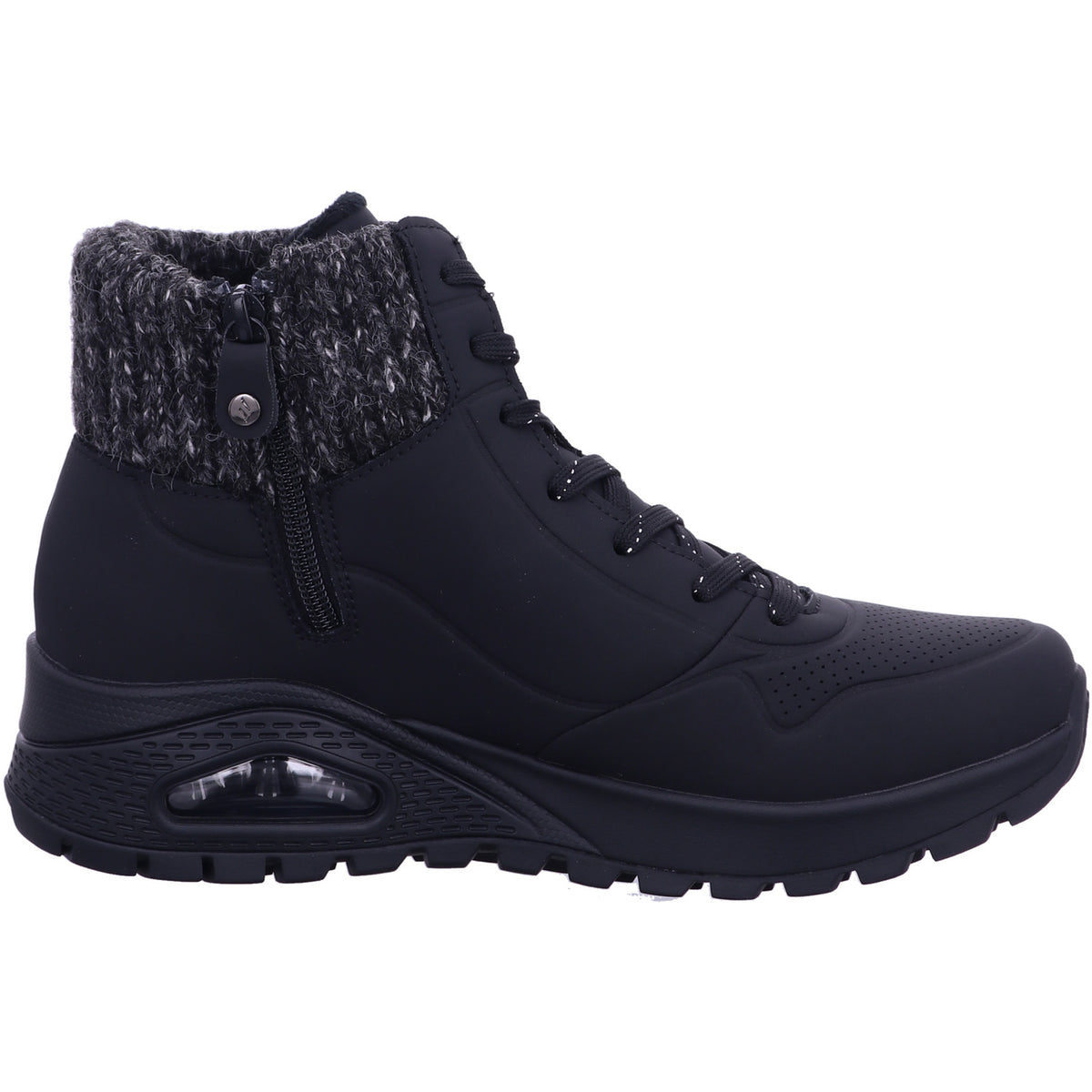 Skechers Winterschuh 167988 UNO RUGGED - DARLING DAZE in Schwarz