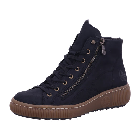 Rieker Winterschuh Z6610  in Schwarz