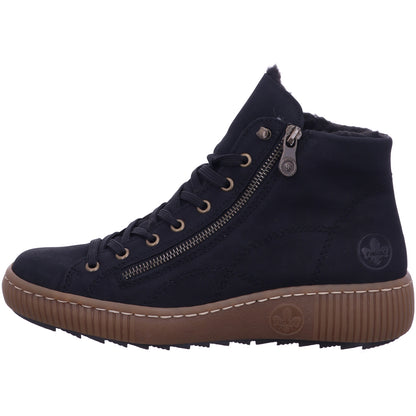 Rieker Winterschuh Z6610  in Schwarz