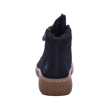 Rieker Winterschuh Z6610  in Schwarz