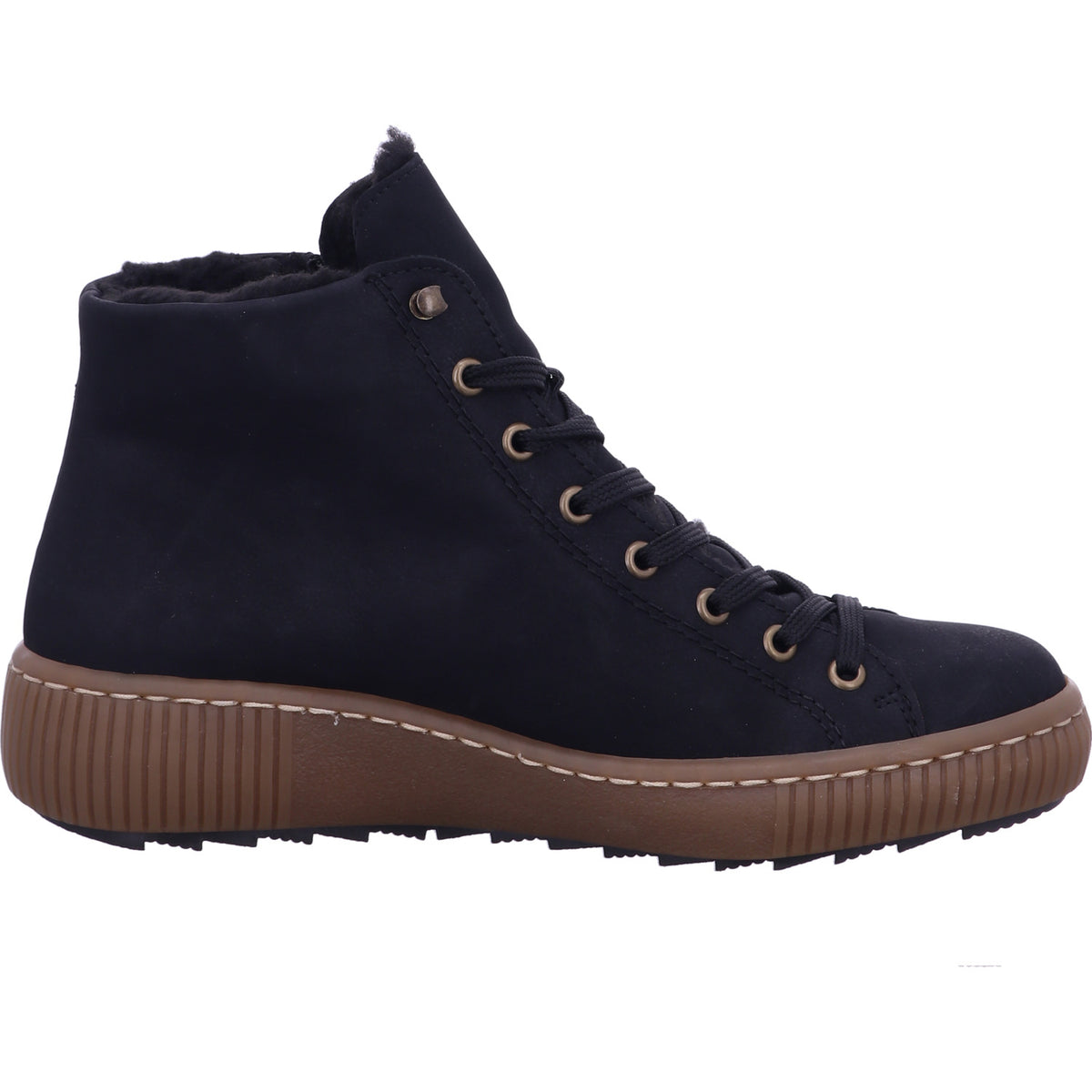 Rieker Winterschuh Z6610  in Schwarz