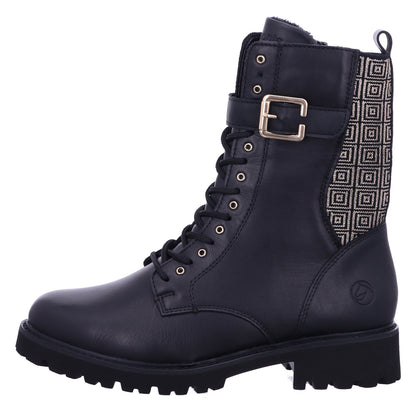 Remonte Winterschuh D8658  in Schwarz