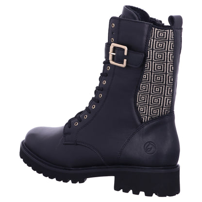Remonte Winterschuh D8658  in Schwarz