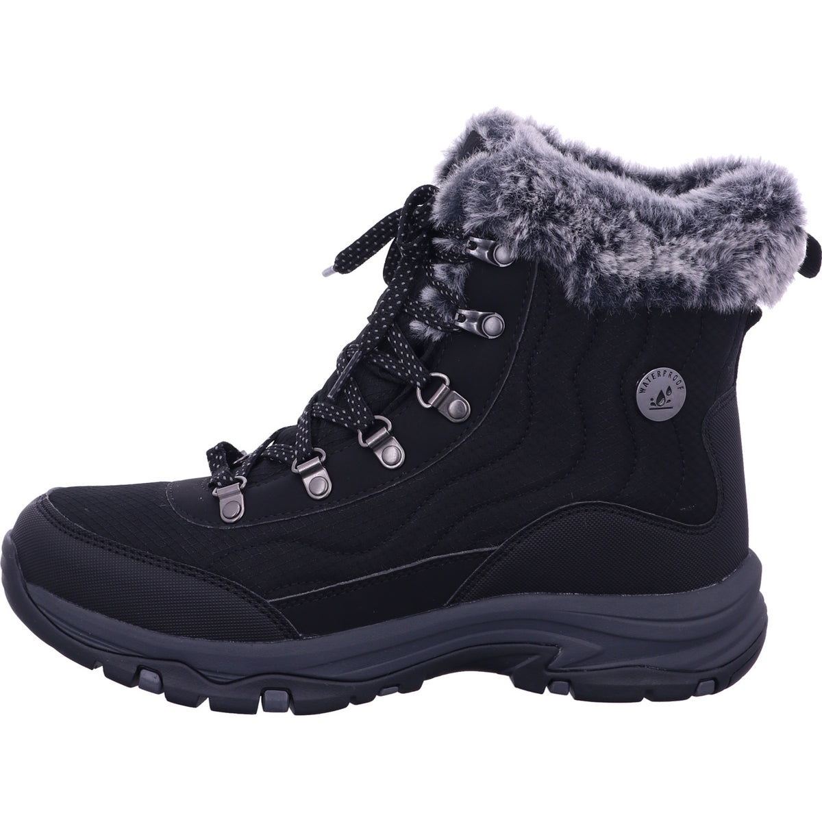 Skechers Winterschuh 167893 TREGO - STORMIE in Schwarz