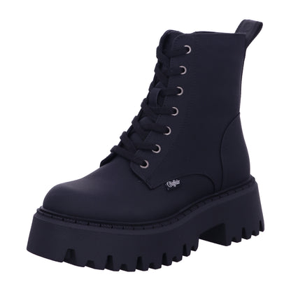 Buffalo Winterschuh 1622542 ASPEN LACE UP MID WARM in Schwarz