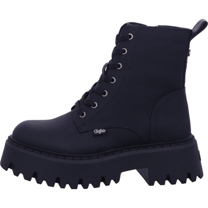 Buffalo Winterschuh 1622542 ASPEN LACE UP MID WARM in Schwarz