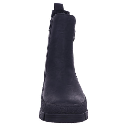 Rieker Winterschuh Y0212  in Schwarz