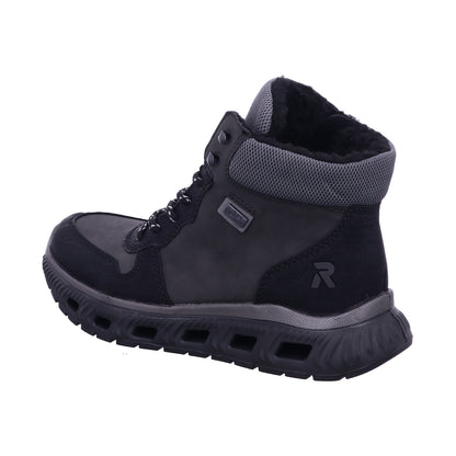 Rieker Winterschuh M6023  in Schwarz