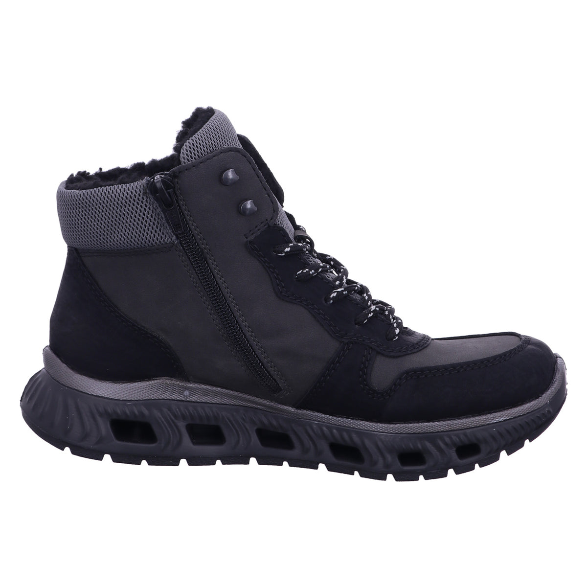 Rieker Winterschuh M6023  in Schwarz