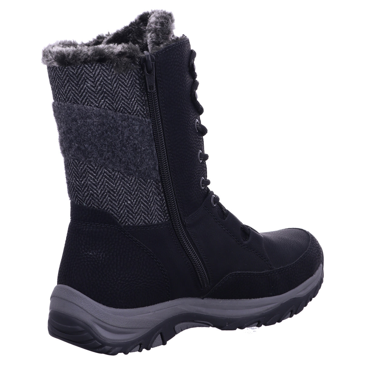 Rieker Winterschuh M9643  in Schwarz