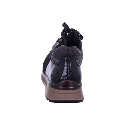 Rieker Winterschuh N1407  in Schwarz
