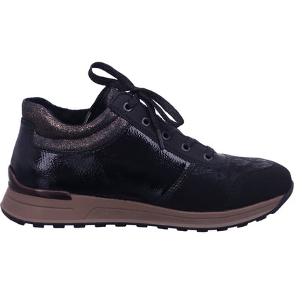 Rieker Winterschuh N1407  in Schwarz