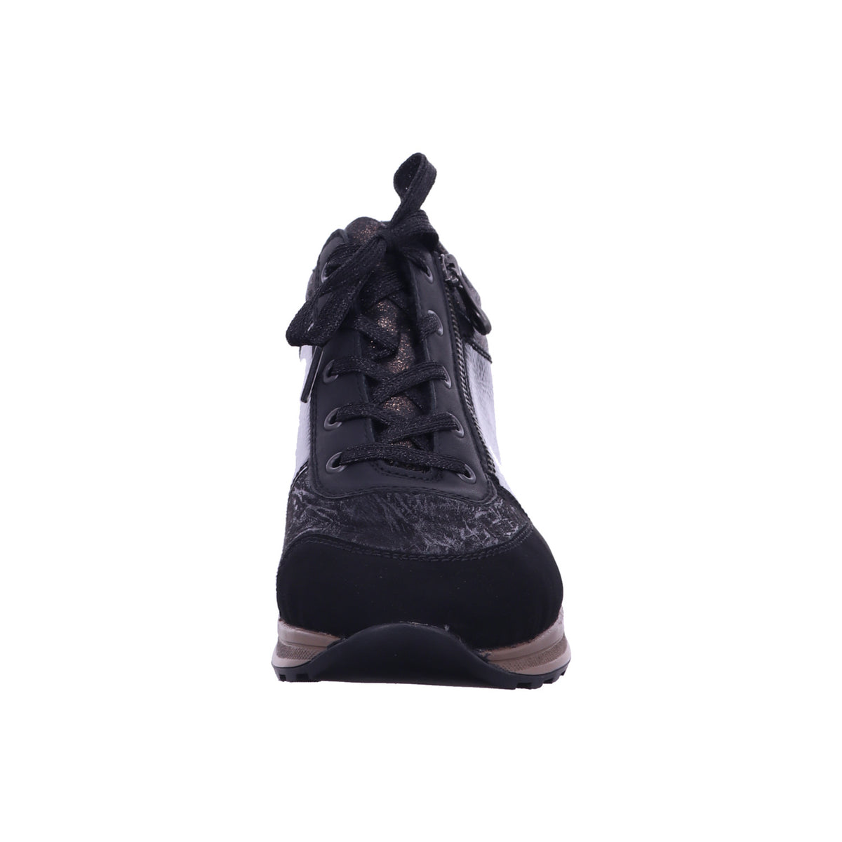 Rieker Winterschuh N1407  in Schwarz