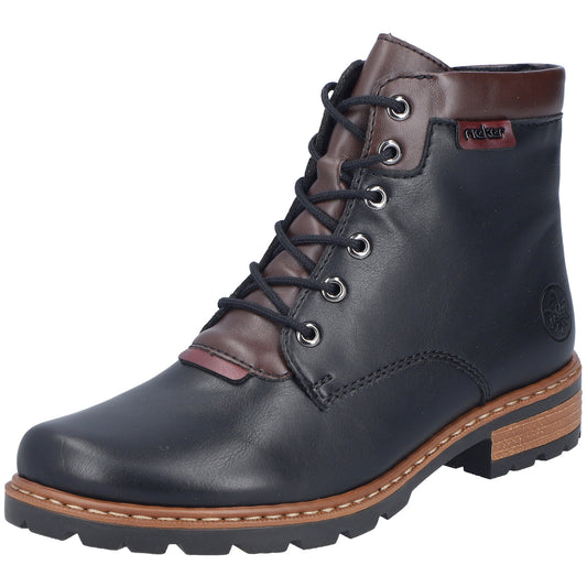 Rieker Winterschuh Z9340  in Schwarz